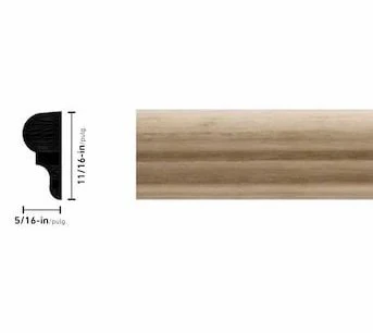 Molduras interiores de madera
